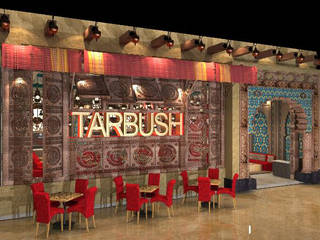 Provide conceptual design for Client on New F&B set up, Atmosphere Axis Sdn Bhd Atmosphere Axis Sdn Bhd 러스틱스타일 다이닝 룸