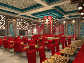 Provide conceptual design for Client on New F&B set up, Atmosphere Axis Sdn Bhd Atmosphere Axis Sdn Bhd 아시아스타일 다이닝 룸