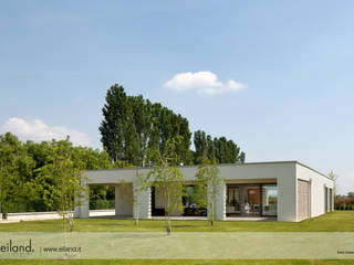 Linee pure e minimali in sinergia con l’ambiente, EILAND EILAND Villa Hout Hout