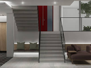 YB HOUSE , Design Group Latinamerica Design Group Latinamerica Ausgefallene Wohnzimmer