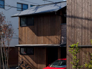 伏見の家, 中山建築設計事務所 中山建築設計事務所 Houten huis Hout Hout