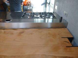 C90 Cucina Freestanding, SteellArt SteellArt Cozinhas modernas Ferro/Aço