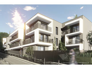 Residential building Vaillant, OGGOstudioarchitects, unipessoal lda OGGOstudioarchitects, unipessoal lda Modern home