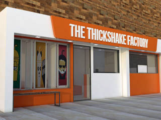 THICK SHAKE NELLORE, KAS Architecture KAS Architecture Commercial spaces