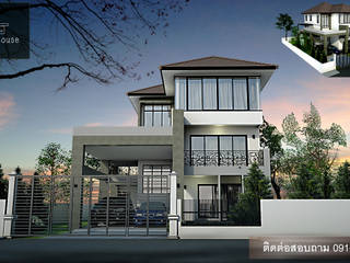 บ้าน 3 ชั้น โมเดิร์นกับเหล็กดัดอิตาลี, PRECIO HOUSE PRECIO HOUSE