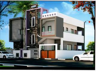 Architectural , PAVAN TECHNO CONSTRUCTIONS PAVAN TECHNO CONSTRUCTIONS Asian style house