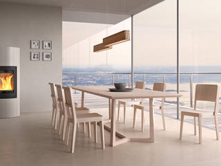 NORPEIS STUFE & CAMINI, Bluemotion srl Bluemotion srl Salas y Recibidores: Ideas, diseños y decoración