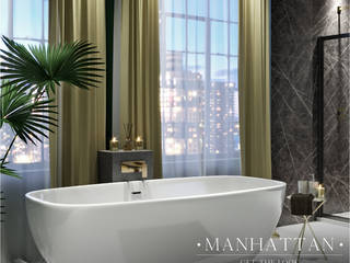 Living the Manhattan look, Victoria Plum Victoria Plum Modern Bathroom Plastic