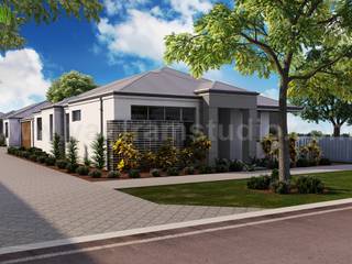 Exterior Rendering View Virtual Reality Developer Yantram Animation Studio Corporation Bungalow container house,rendering,services,design,studio,modeling,interior,exterior,architectural,visualization