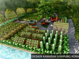 Desain Kawasan Kampung Koran, Bengkel Tanaman Bengkel Tanaman Asiatischer Garten