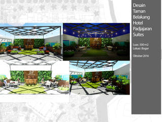 DESAIN TAMAN BELAKANG HOTEL PADJAJARAN , Bengkel Tanaman Bengkel Tanaman พื้นที่เชิงพาณิชย์