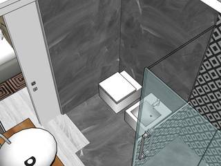 Frazione di appartamento, Antonella Petrangeli Antonella Petrangeli 現代浴室設計點子、靈感&圖片