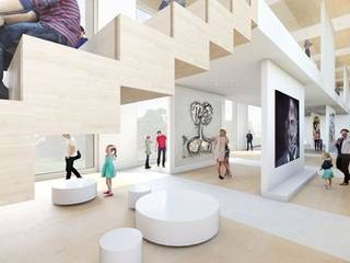 Museo PASSIVHAUS Madrid, DMDV Arquitectos DMDV Arquitectos Powierzchnie handlowe