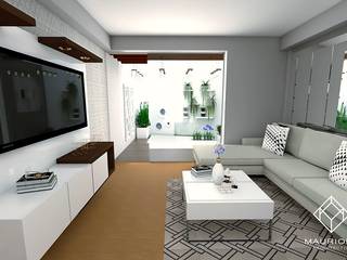 Home Staging - Departamento , Mauriola Arquitectos Mauriola Arquitectos Zen garden Wood Wood effect