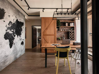 玩工業, 澄月室內設計 澄月室內設計 Industrial style dining room