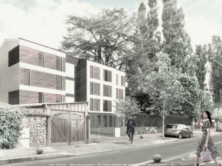 Cossigny Residential project, OGGOstudioarchitects, unipessoal lda OGGOstudioarchitects, unipessoal lda Multi-Family house