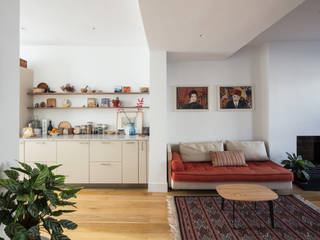 A Functional Townhouse Near Westbourne Park, London, Easton Design Office Ltd Easton Design Office Ltd Modern living room