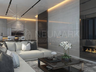 Apartments in Aurora, Miami. Квартира в Aurora, Miami., NEUMARK NEUMARK Living room