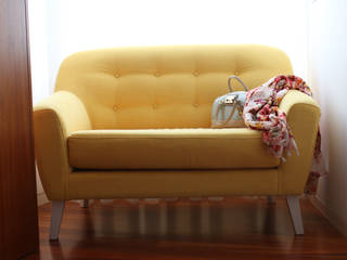 Yellow retreat, Perfect Home Interiors Perfect Home Interiors İskandinav Yatak Odası Sarı
