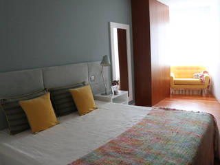Yellow retreat, Perfect Home Interiors Perfect Home Interiors Phòng ngủ phong cách Bắc Âu