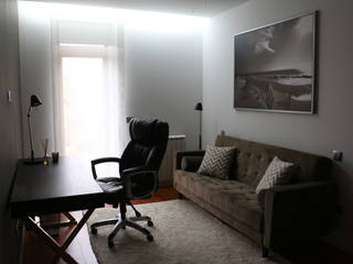 Chocolate Home Office, Perfect Home Interiors Perfect Home Interiors Phòng học/văn phòng phong cách hiện đại