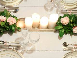 Pink Christmas Table, Perfect Home Interiors Perfect Home Interiors Comedores clásicos