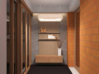 โครงการออกแบบภายในบ้านพักอาศัย 2 ชั้น , Pilaster Studio Design Pilaster Studio Design