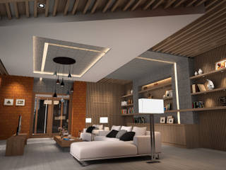 โครงการออกแบบภายในบ้านพักอาศัย 2 ชั้น , Pilaster Studio Design Pilaster Studio Design