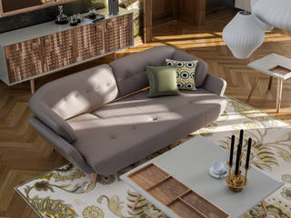 NADYA OTURMA GRUBU, NILL'S FURNITURE DESIGN NILL'S FURNITURE DESIGN Modern living room