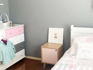 Dormitorio Niña, Moon Design Moon Design Modern living