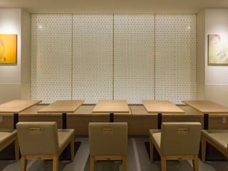 「組子」, 株式会社KAMITOPEN一級建築士事務所 株式会社KAMITOPEN一級建築士事務所 พื้นที่เชิงพาณิชย์ ไม้ Wood effect