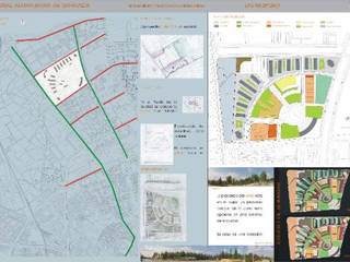 Proyecto para el concurso de ordenación residencial para el ferial de almenajar en Granada, dcr arquitecto dcr arquitecto