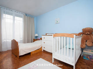 Home staging Chambre d'enfant, KOKOUNA KOKOUNA Habitaciones de bebés