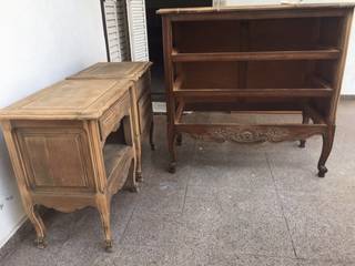 Restauración de muebles para dormitorio por ANADECO, ANADECO - Decoradora y Diseñadora de Interiores - La Plata ANADECO - Decoradora y Diseñadora de Interiores - La Plata Dormitorios rústicos