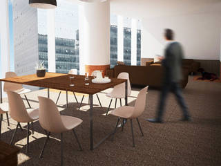 D- Saavedra, Estudio Raya Estudio Raya Modern dining room