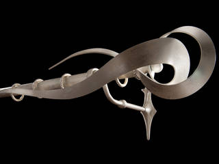 BASTONI PER TENDE: Stile Classico e Bello , Artistico di Longo Carmine Artistico di Longo Carmine Other spaces Iron/Steel