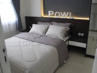 Parahyangan Residence Tipe 1 Bedroom, POWL Studio POWL Studio Modern Bedroom