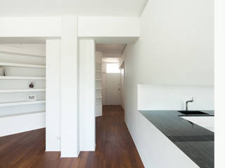 CASA FILO-SOFIA, DELISABATINI architetti DELISABATINI architetti Minimalist living room Wood Wood effect