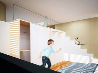 C-Cervantes, Estudio Raya Estudio Raya 现代客厅設計點子、靈感 & 圖片