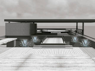 Sketches y Propuestas, Designo Arquitectos Designo Arquitectos Taman zen Kayu Wood effect