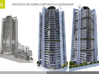 Sketches y Propuestas, Designo Arquitectos Designo Arquitectos ミニマルデザインの 書斎 ガラス