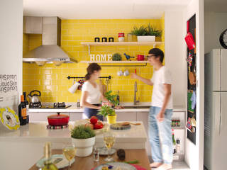 La Casa de Cathy / 凱西特調之家, 一葉藍朵設計家飾所 A Lentil Design 一葉藍朵設計家飾所 A Lentil Design Kitchen