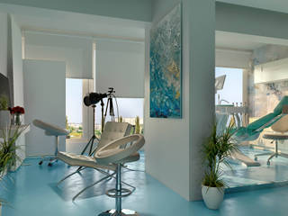 Dental Clinic, Karim Elhalawany Studio Karim Elhalawany Studio Giardino d'inverno moderno