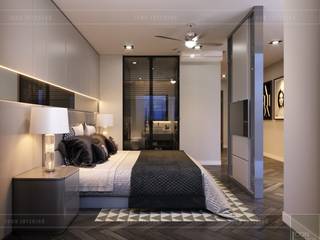 Thiết kế nội thất nhà phố, biệt thự phong cách hiện đại, ICON INTERIOR ICON INTERIOR Modern Bedroom