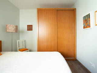 QUARTO - SALDANHA, maria inês home style maria inês home style Mediterranean style bedroom