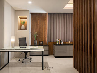 Office INERRE Interior Ruang Studi/Kantor Modern