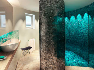Bäder, Betz Interiors Betz Interiors Salle de bain minimaliste