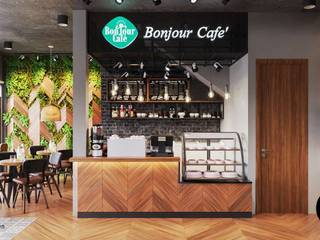 Mẫu Thiết Kế Quán Cafe BonJour Theo Phong Cách Pháp, NEOHouse NEOHouse