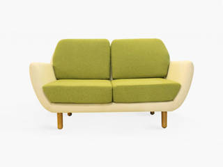 Sofa , viku viku Ruang Keluarga Gaya Skandinavia Tekstil Green