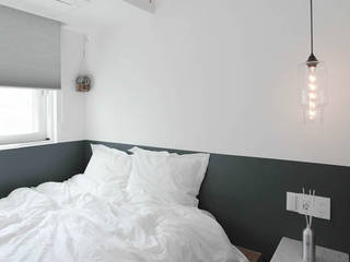 Quartos minimalistas por 홍예디자인